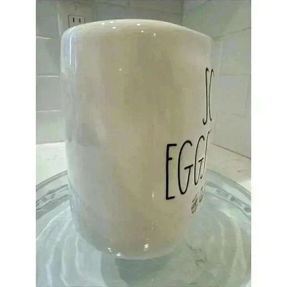 RAE DUNN Easter "SO EGGSTRA" Mug With Eggs & Yellow Interior - Picture 8 of 12